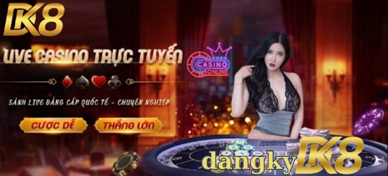 Khám phá các tựa game Casino online Dk8: DK8 Casino hấp dẫn